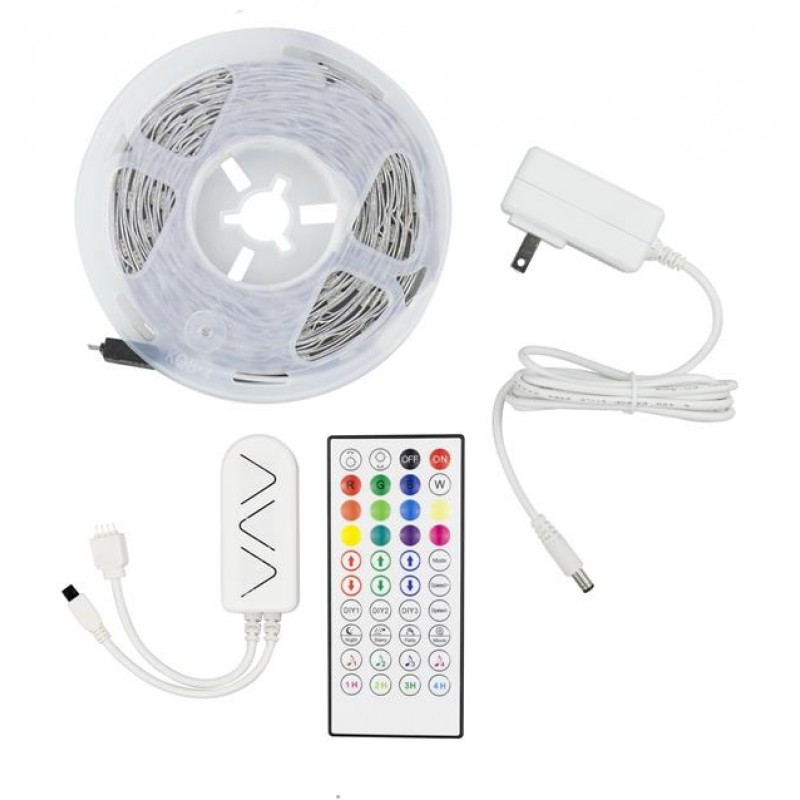 Eurolamp 145-70045 Ταινία Led pixel RGB 5 Μέτρων με Τηλεχειριστήριο- WIFI και Μουσική